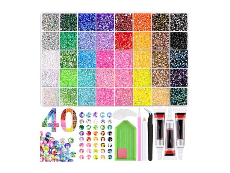 QIZUHIUN 33000Pcs Bedazzler Kit - Image 1