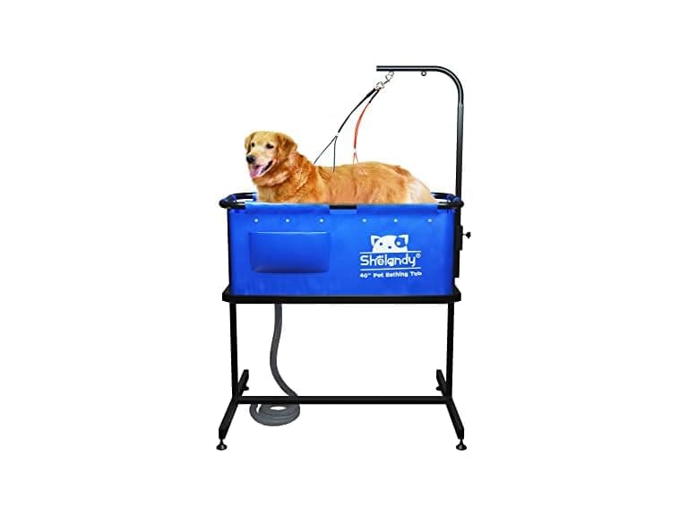 SHELANDY 40" Pet Bathtub | Dog Cat Grooming B - Image 1