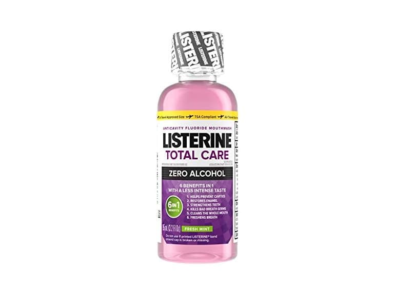 Listerine Total Care Zero Mouthwash 3.2 oz - Image 1