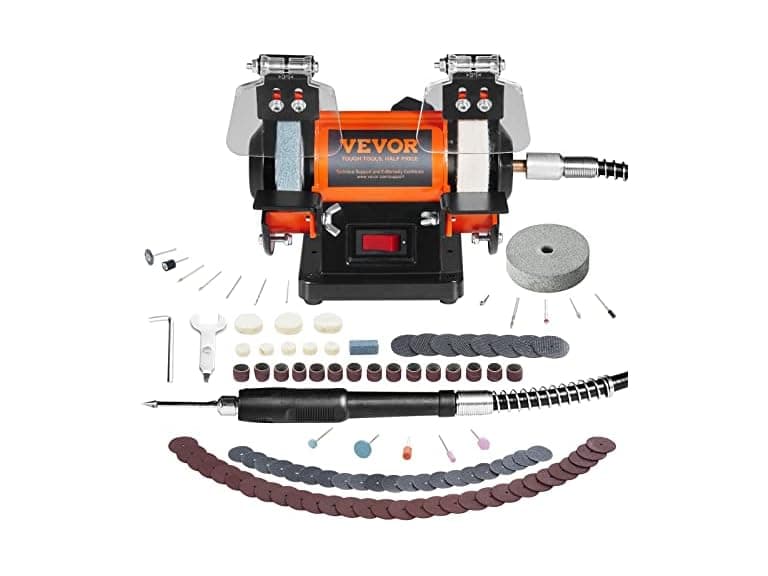 VEVOR Jewelry Polisher, Bench Grinder - Image 1