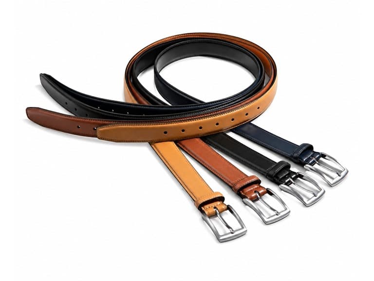 Giorgio Brutini Leather Dress Belt - Image 1