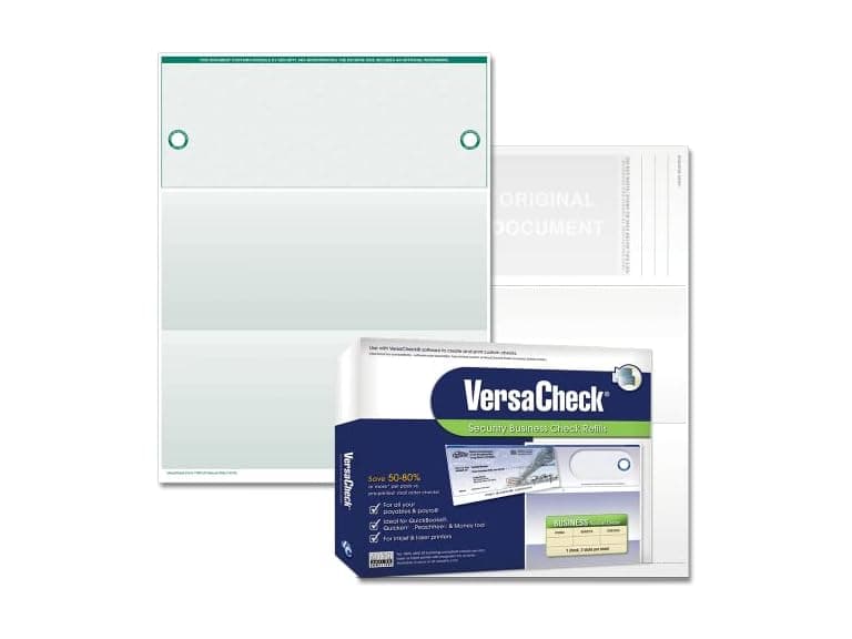 VersaCheck UV Secure Form #1000 - Image 1