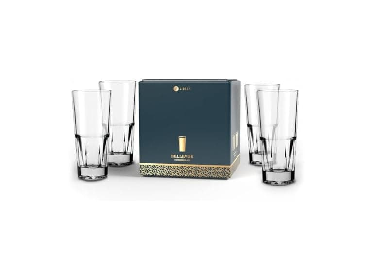 Libbey Bellevue Cocktail Glasses Set, 13.5 Oz - Image 1