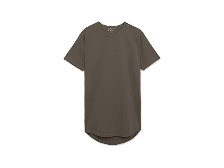 JC Distro Women (XL) Drop Cut Curved Hem T-Shirt - Image 1