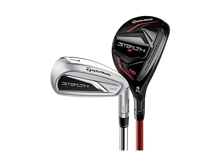 TaylorMade Golf Stealth HIGH Draw Iron Combo Set 4/5 Rescue 6-P/Right Hand Stiff - Image 1