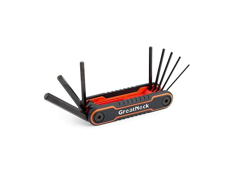 GreatNeck Folding Hex Key Set - Image 1