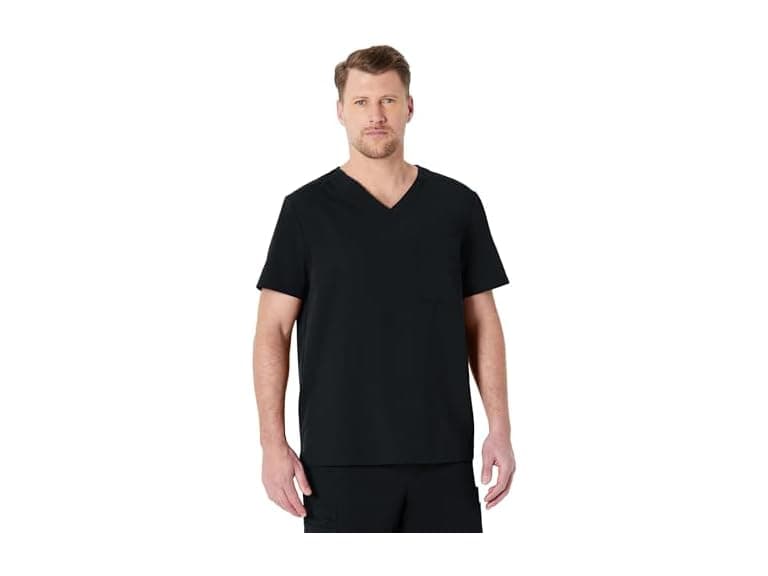 Amazon Basics Men Scrubs V-neck Top - Image 1