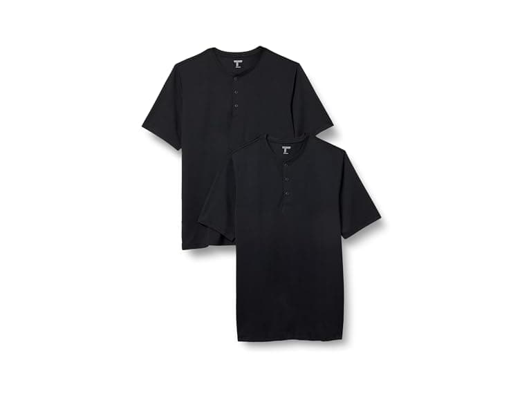 Amazon Essentials Men Small Henley Men Shirts - Image 1