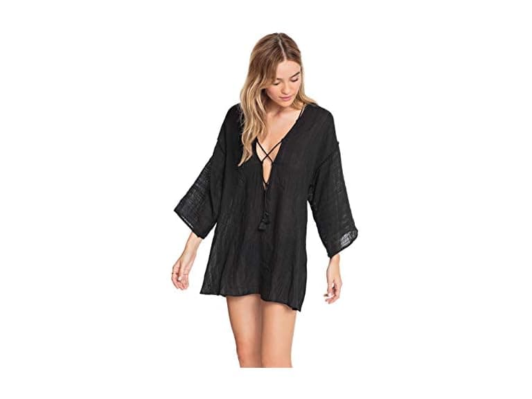 Robin Piccone Women (S) Short V-Neck Dress Black - Image 1