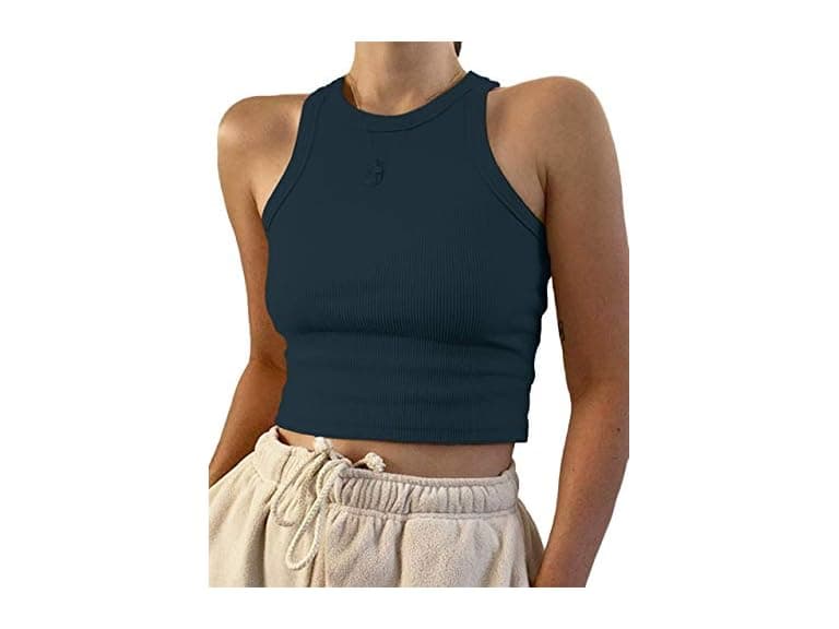 Missactiver Women (M) Basic Sleeveless Vest Top - Image 1