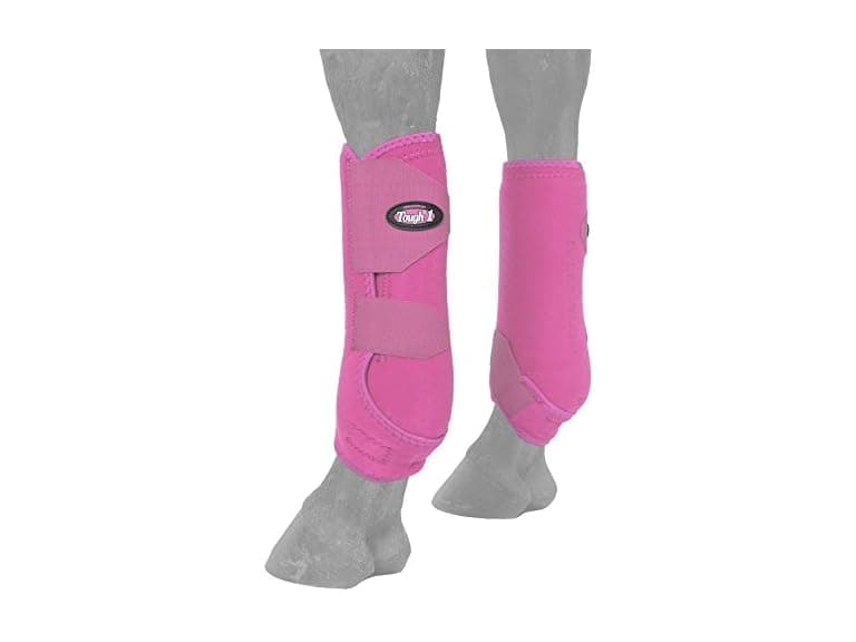 Tough 1 Tough-1 Vented Sport Boots Front Pink - Image 1