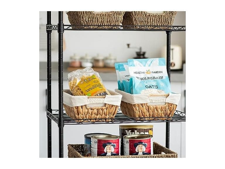 Suptinwear Handwoven Trapezoid Wicker Basket - Image 1