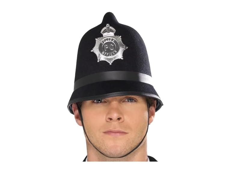 Smiffys Men (OS) Police Hat - Image 1