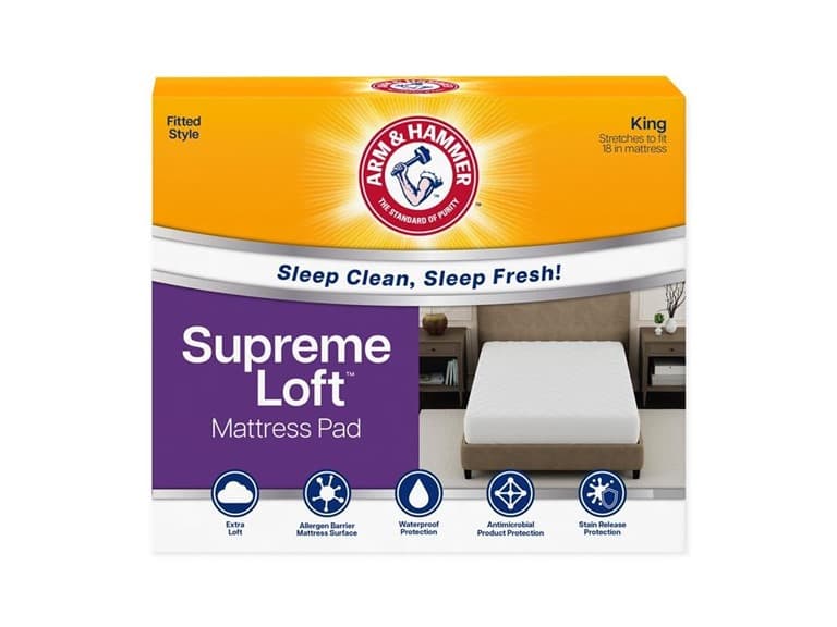 Arm & Hammer Supreme Loft Mattress Pad - Image 1