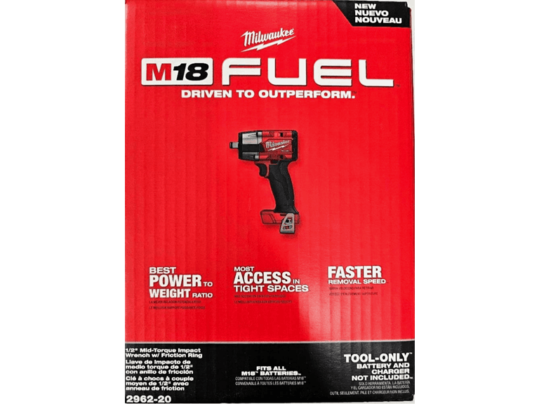 Milwaukee 2962-20 Gen-2 18V BL 1/2in Imp Wrench - Image 1