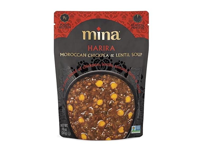 Mina, Harira Moroccan Chickpea & Lentil Soup, 10 oz - Image 1