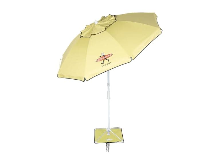 Life is Good 6.5' Outdoor Beach Umbrella - Image 1