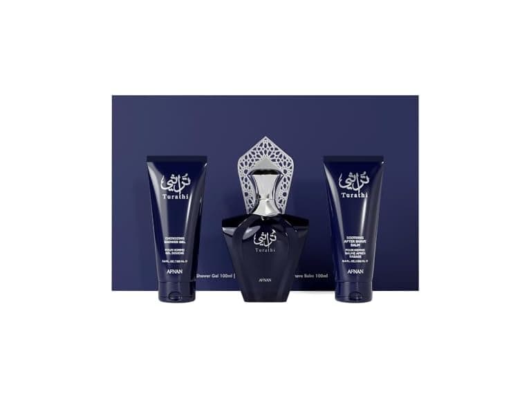 Afnan Turathi Homme Blue Gift Set - Image 1