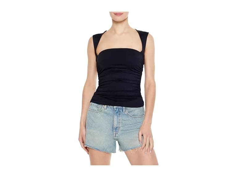 Forever 21 (L) Ruched Sleeveless Top - Image 1