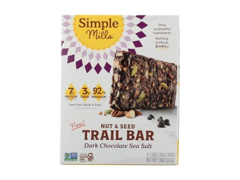 Simple Mills Dark Chocolate Sea Salt Bar 7.9 OZ - Image 1