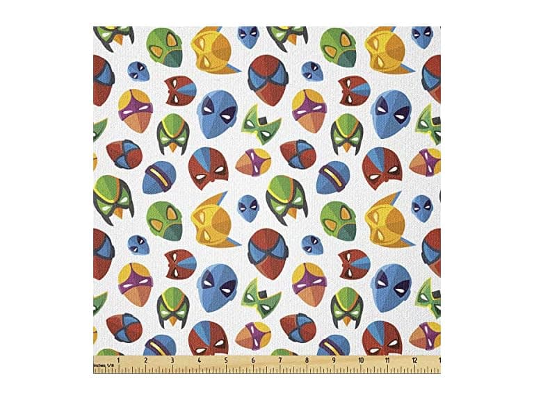 Lunarable Superhero Fabric by The Yard - Image 1