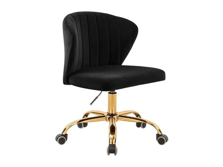 Finley Velvet Upholstered Office Chair - Image 1