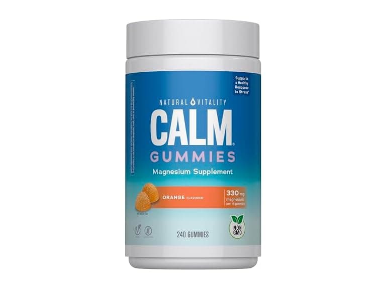 Natural Vitality Calm Magnesium Gummies 240ct - Image 1