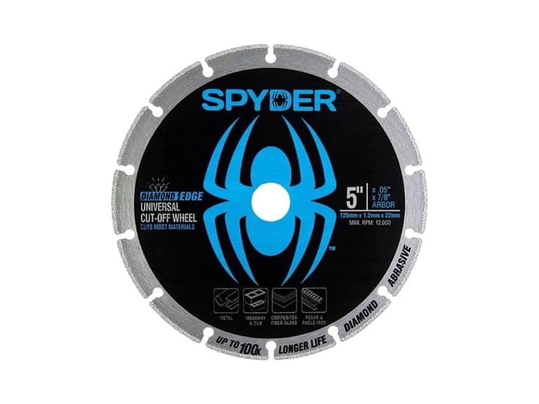 Spyder 14005 5 in Diamond Bite Cut Off - Image 1