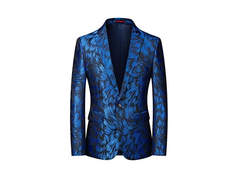 Mogu Men (30) Blazer Slim Sport Daily Prom Coats - Image 1