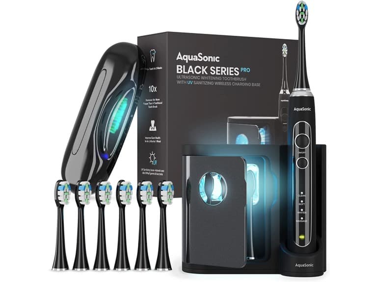 AquaSonic Black Series Pro Toothbrush - Image 1