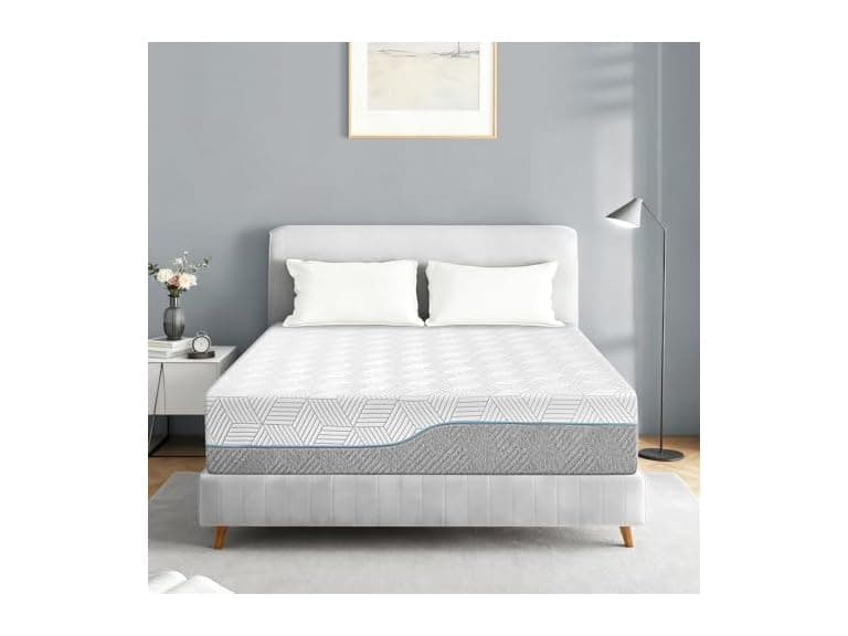 WEUP Extra Firm 14" Memory Foam Mattress Queen - Image 1