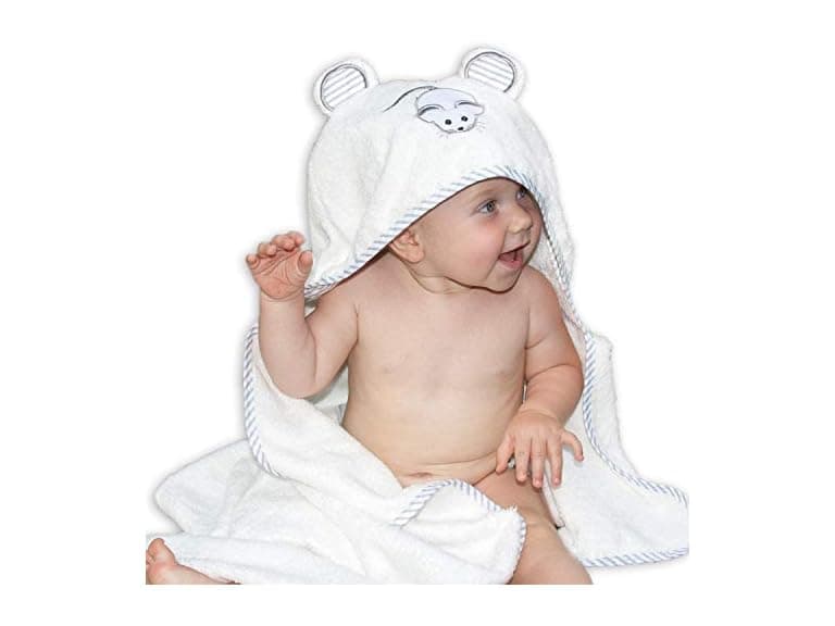 Liname Organic Bamboo Hooded Baby Towel Ultra - Image 1