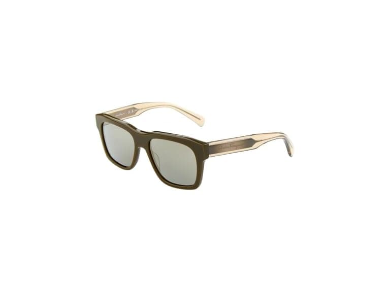 Ferragamo Unisex SF1087S 56mm Sunglasses Brown - Image 1