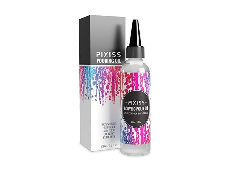 Pixiss Acrylic Pouring Oil 100% Silicone Oil 100m - Image 1