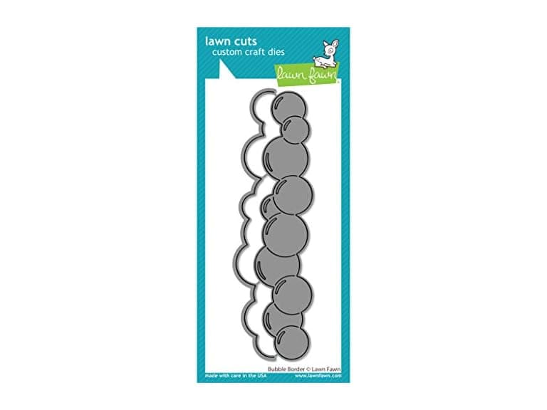 Lawn Cuts Custom Craft Die -Bubble Border -LF2527 - Image 1