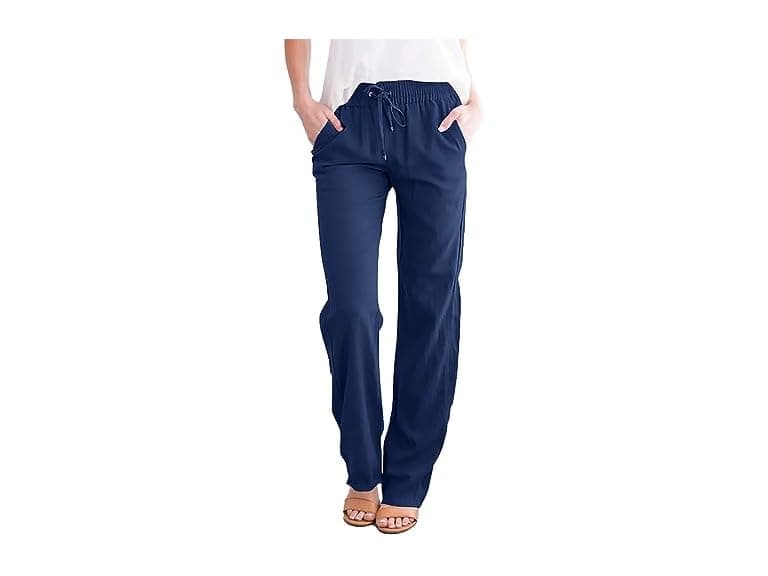 Acelitt Women (M) Spring Fashion Straight Trousers - Image 1