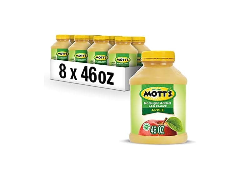Motts No Sugar Added Applesauce Pack of 8 - Image 1
