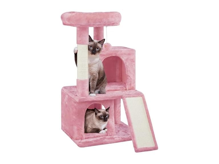 Yaheetech Cat Tree for Indoor Pets, 36in Tower Condo - Image 1