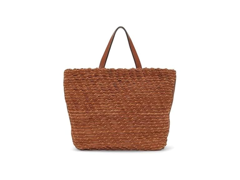 Lucky Brand Dawn Woven Small Leather Tote (Open Box) - Image 1