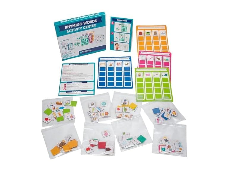 Rhyming Words Activity Kit 23pc - Image 1