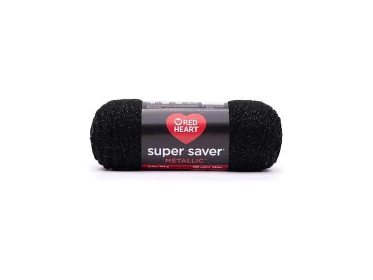 Red Heart Super Saver Metallic Yarn - Image 1