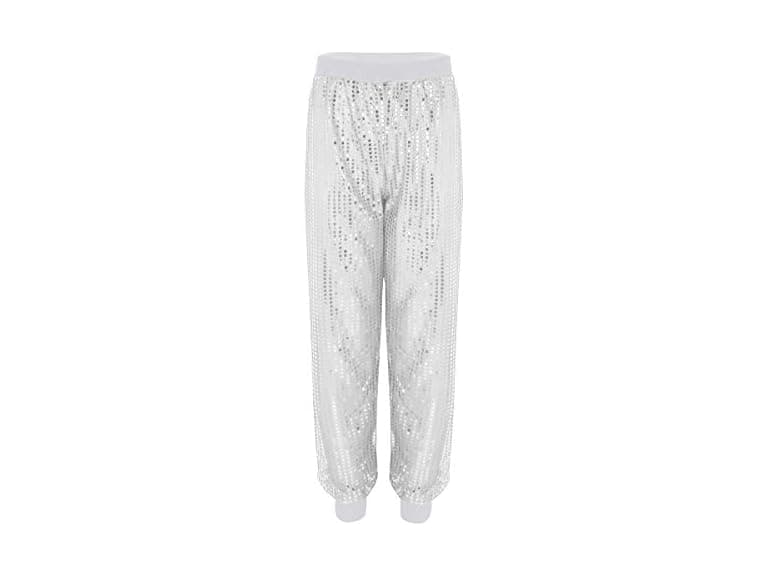Easyforever Girls (L) Glitter Sequins Hip Trousers - Image 1