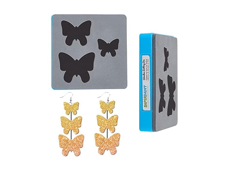 SUPERDANT 3 Sizes Butterfly Leather Cutting Die - Image 1