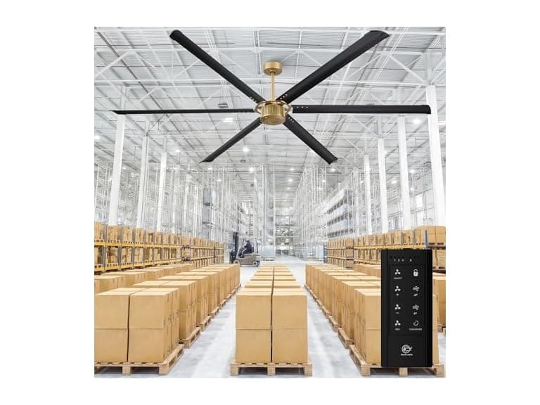Parrot Uncle 96 Inch Industrial Ceiling Fan - Image 1
