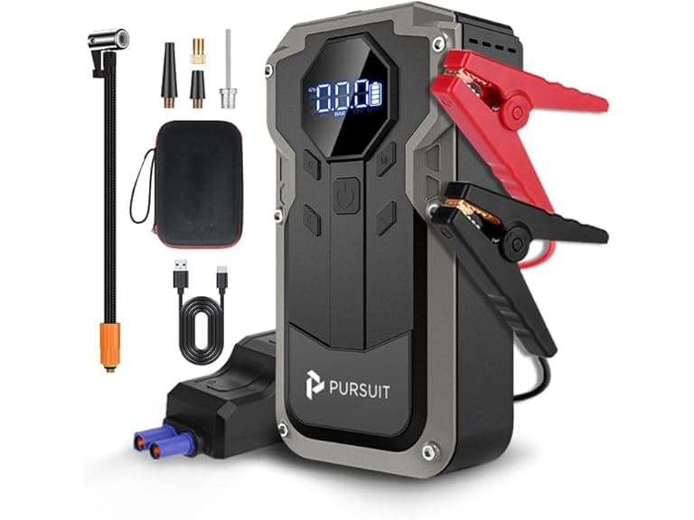 Pursuit R67 Jump Starter with Tire Air Compressor - Image 1