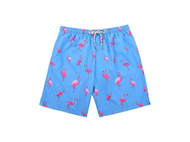American Trends Men (L) Swim Trunks Beach Shorts - Image 1