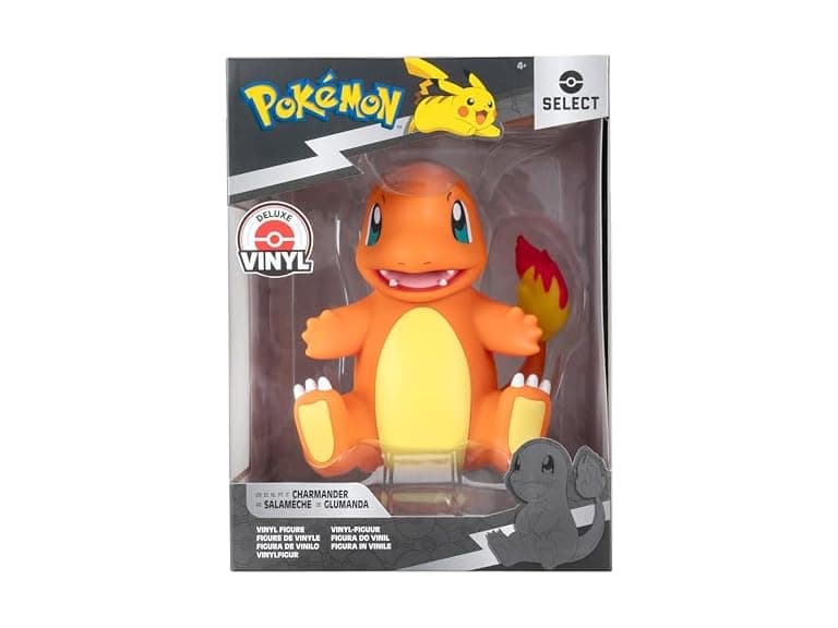 Pokemon Charmander Deluxe Select Vinyl Figure - Image 1