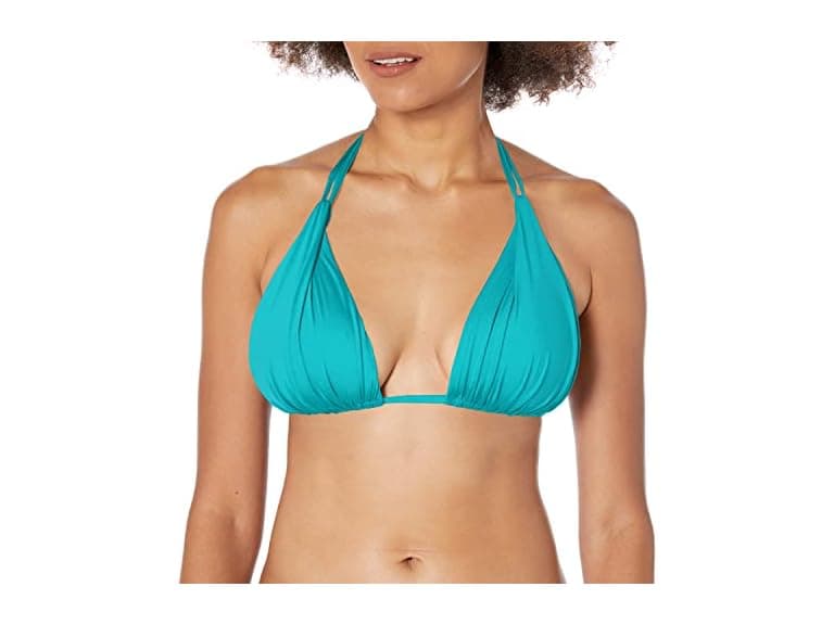 La Blanca Women Island Goddess Halter Triangle Top - Image 1