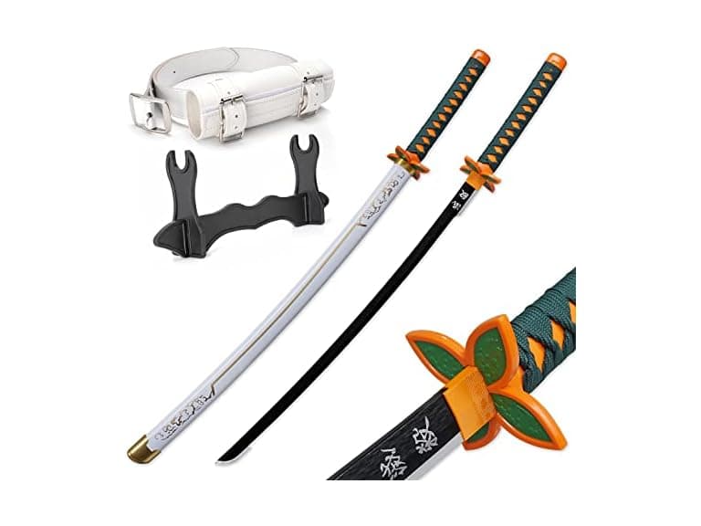 Zisu Anime Shinobu Sword, About 41 (White-Shinobu) - Image 1