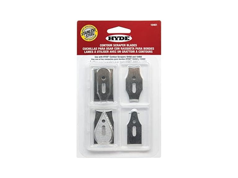 HYDE 10461 6 Stainless Steel Replacement Blades - Image 1